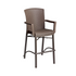 Grosfillex 48260037 Havana Espresso Bar Arm Chair