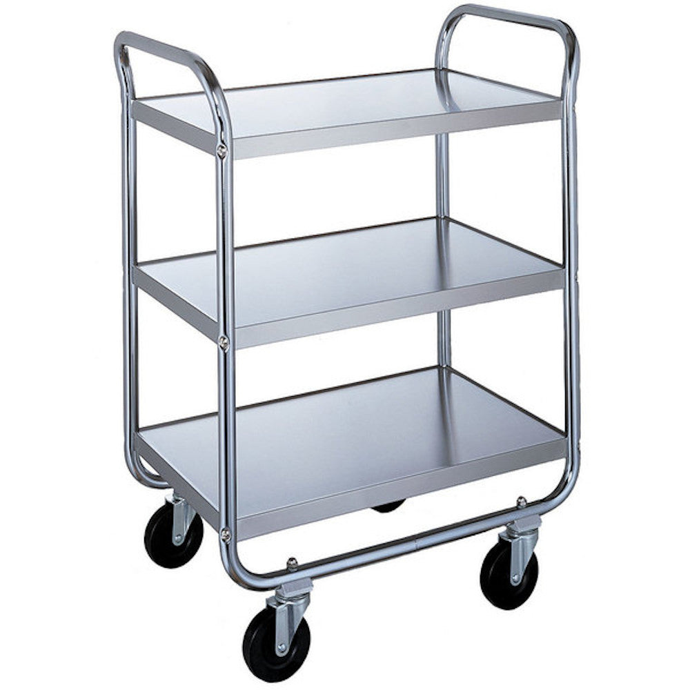 Lakeside 4939 Three-Tier Handler Tough Transport Utility Cart