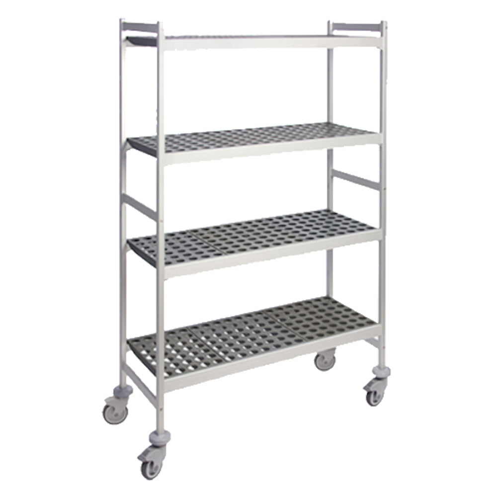 Fermod 4R68C71M 4-Tier Fermostock 68" Mobile Shelving Unit with 22" Depth