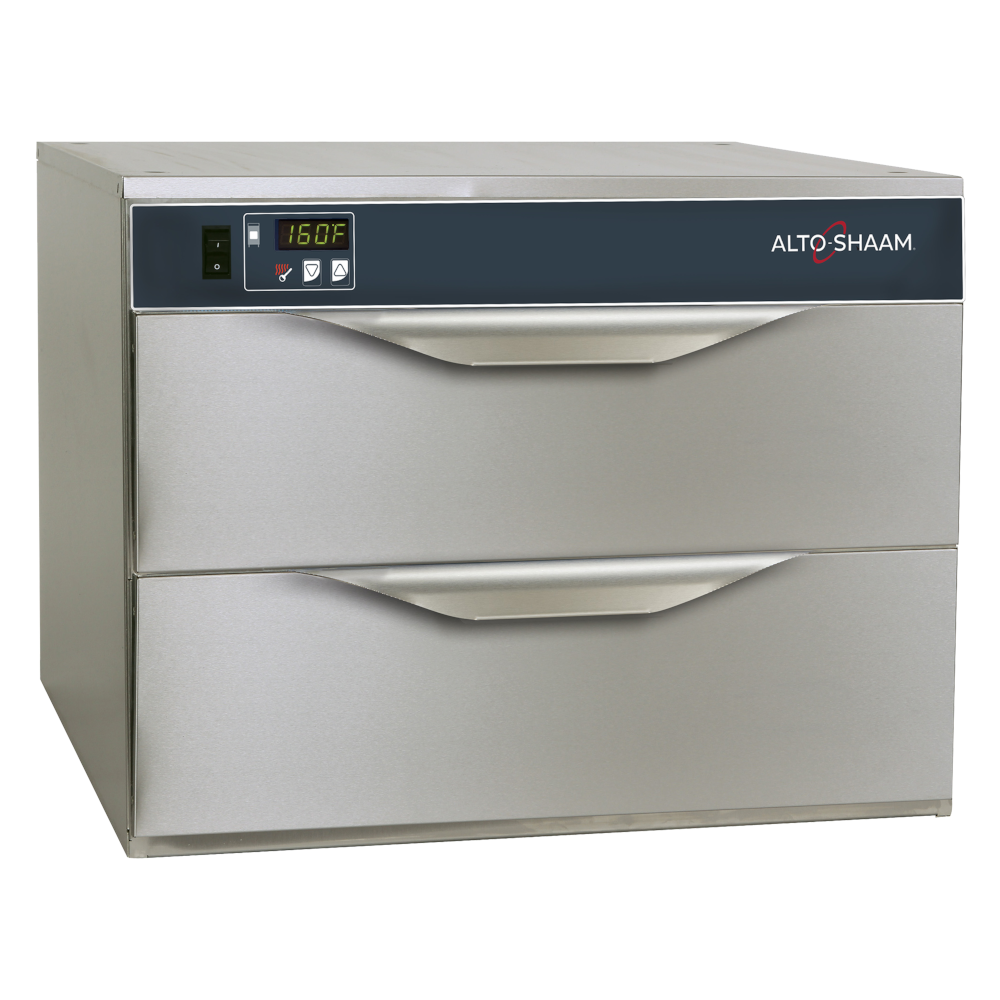 Alto-Shaam 500-2D Halo Heat Free Standing Two Section Warming Drawer