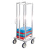 New Age 50112 Bulk Sheet Pan Dolly Truck - 140 Pan Capacity