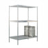 New Age 51173 Double Deep 84" Keg Storage Rack, 84" H x 84" L x 34" D