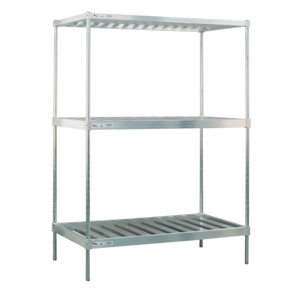 New Age 51170 Double Deep 54" Keg Storage Rack, 84" H x 54" L x 34" D