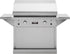 TEC PFR2LPPEDS 44" Patio On Stainless Pedestal With Side Shelves (64"), LP Freestanding Grill