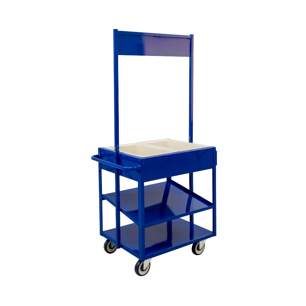 New Age 52861 Merchandising Share Cart 31-3/4"W x 23-1/4"D x 70"H