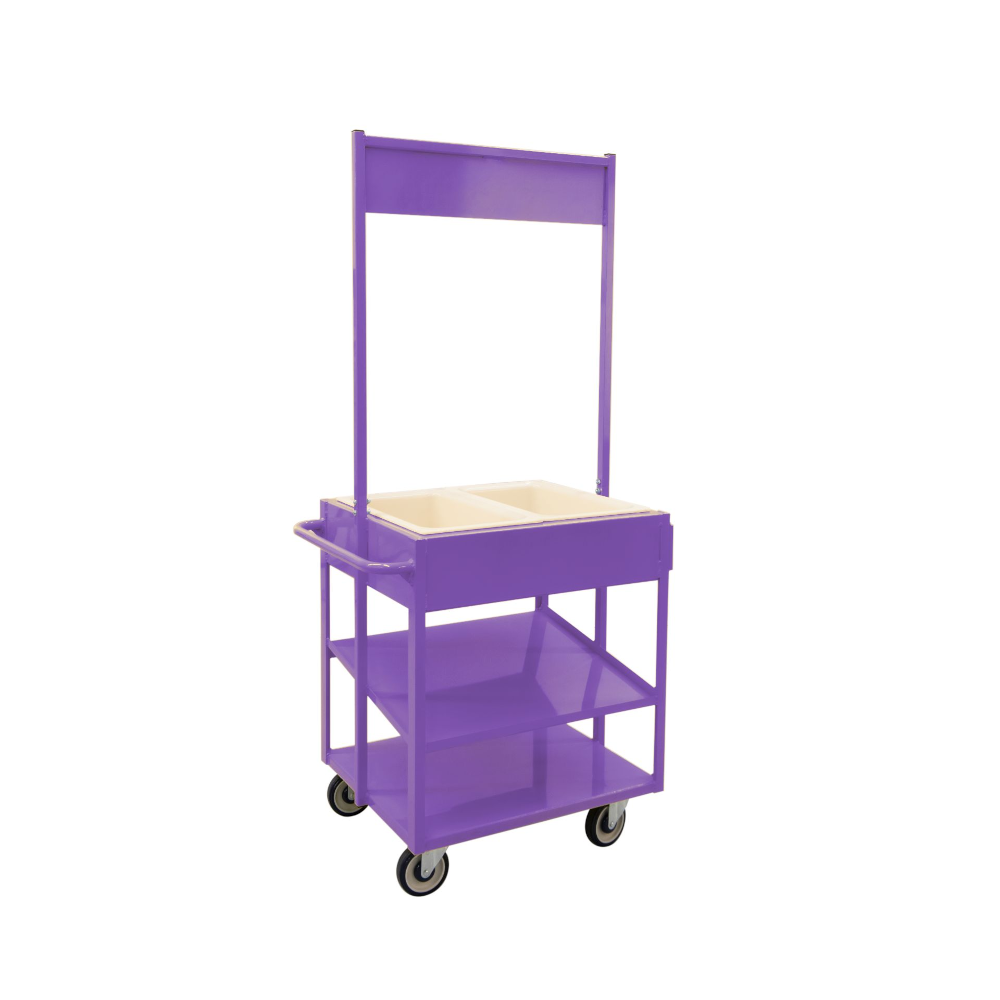 New Age 52861 Merchandising Share Cart 31-3/4"W x 23-1/4"D x 70"H