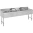 Advance Tabco SLB-84C BAR SINK 4 COMP 96" SINK CNTRD