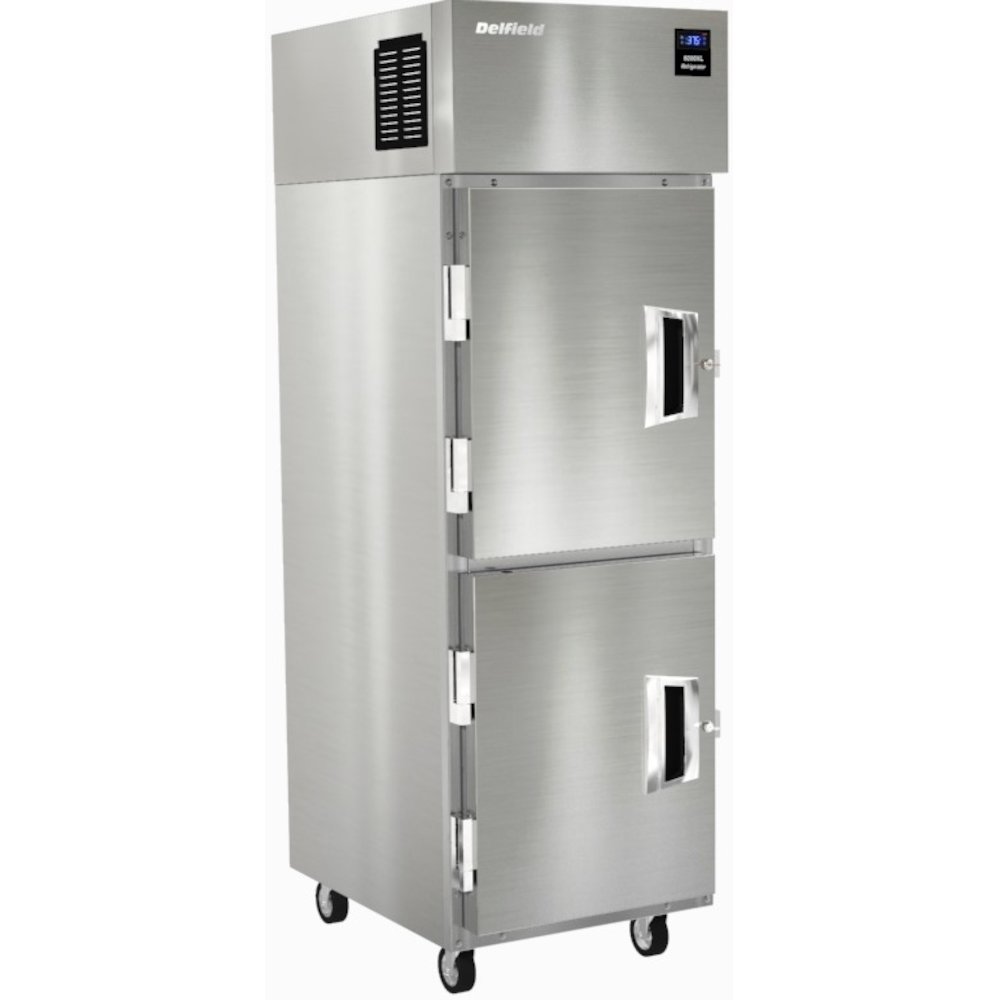 Delfield 6125XL-SH Single Section Half Door Reach-In Freezer