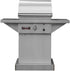 TEC STPFR1LPPED 26" Sterling Patio On Stainless Pedestal With Side Shelves (46"), LP Freestanding Grill