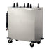 Lakeside 6206 Enclosed-Base Cabinet-Style Mobile Heated Dish Dispenser