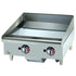 Star 624TCHSF 24" Countertop Gas Griddle with Chrome Plate and Thermostatic Controls