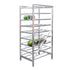 New Age 6259 Stationary 25"W x 71"H x 35.25"D Can Storage Rack