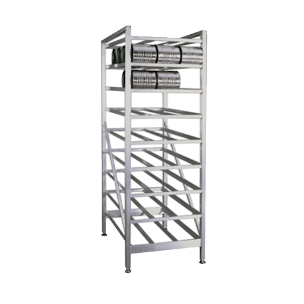 New Age 6259 Stationary 25" Can Storage Rack