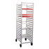 New Age 6301 Full Height Bun Pan Rack with Open Sides - 3" Centers