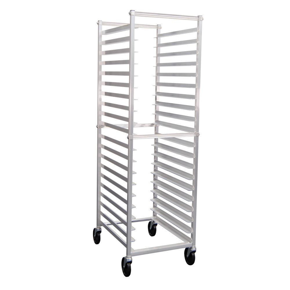 New Age 6301 Full Height Bun Pan Rack with Open Sides - 3" Centers