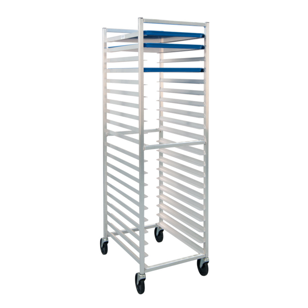 New Age 6331 Full Height Bun Pan Rack with Open Sides - 3" Centers