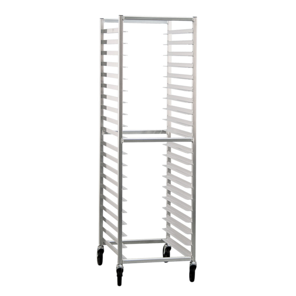 New Age 6331 Full Height Bun Pan Rack with Open Sides - 3" Centers