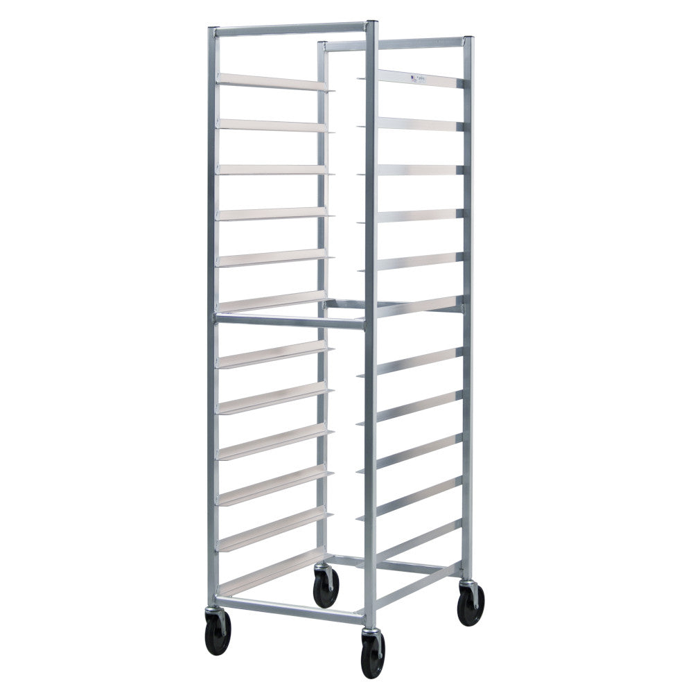 New Age 6333 Full Height Bun Pan Rack with Open Sides - 5" Centers