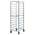 New Age 6333 Full Height Bun Pan Rack with Open Sides - 5" Centers