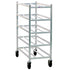 New Age 6345 Mobile Full Height 13" Platter Rack - 5" Centers