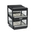 Nemco 6480-24S-B 24" Multi-Product Shelf Merchandiser with Slanted Shelves