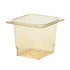 Cambro 65CLRHP150 H-Pan 5" Amber Colander 1/6 Size(6 per case)