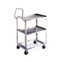 Lakeside 6600 Two Tier Ergo-One Light Duty Utility Cart