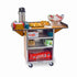 Lakeside 672 Beverage Service Cart with Drop Leaves