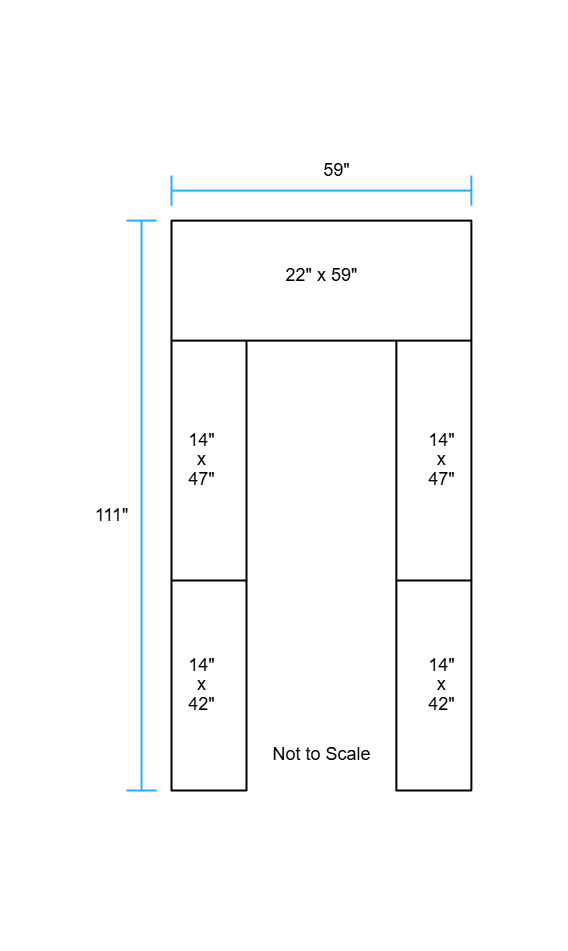 Fermod DOUG6-10 Custom Walk-In Cooler Shelving Kit for 6' x 10' Walk-In