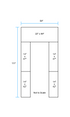 Fermod DOUG6-10 Custom Walk-In Cooler Shelving Kit for 6' x 10' Walk-In
