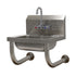Advance Tabco 7-PS-64 Wall Mounted Hand Sink 14" x 10" x 5" Deep Bowl