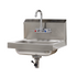 Advance Tabco 7-PS-67 Wall Mounted Hand Sink 14" W x 10" Front-to-Back x 5" Deep Bowl