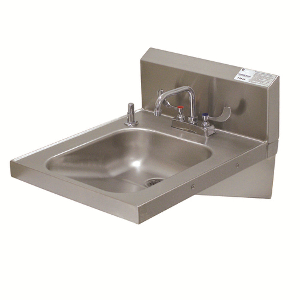 Advance Tabco 7-PS-25 14" Wall Mount Hand Sink