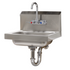 Advance Tabco 7-PS-54 Wall Mounted Hand Sink 5" Deep Bowl w/ P-Trap
