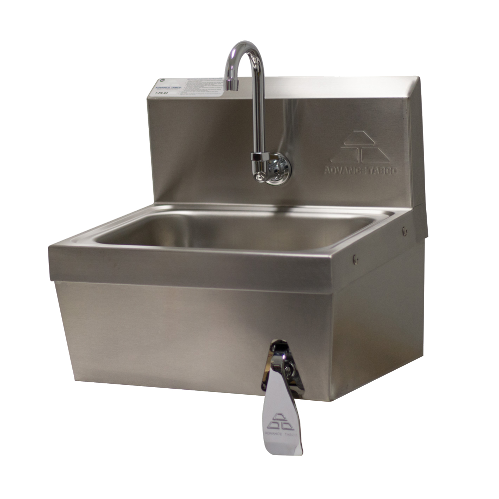 Advance Tabco 7-PS-62 Wall Mount Hand Sink w/ Knee Valve