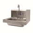 Advance Tabco 7-PS-66R Wall Mount Hand Sink 14" W x 10" x 5" w/ Right Side Splash