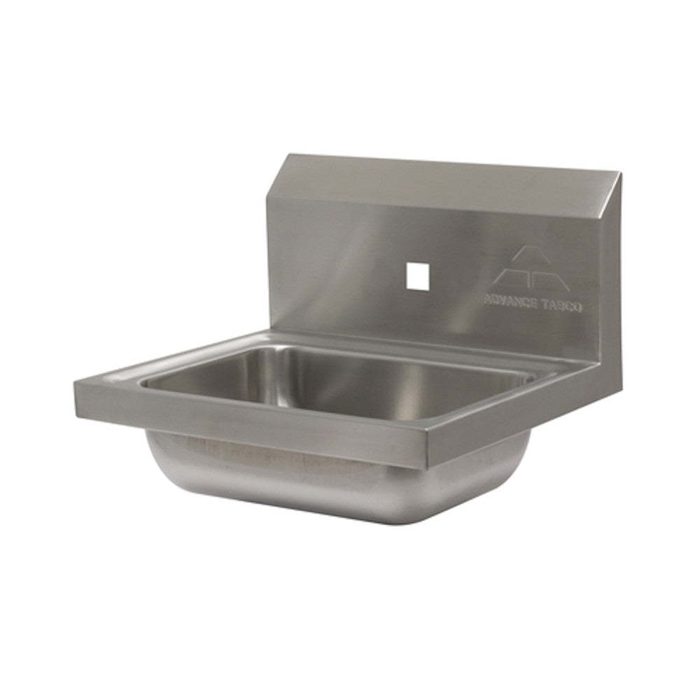 Advance Tabco 7-PS-71 Wall Mount Hand Sink with No Faucet