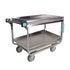 Lakeside 725 Two Tier Heavy-Duty Guard Rail Utility Cart