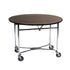 Lakeside 74405S Simplicity Series Oval Tri-Fold Room Service Table