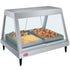Hatco GRHD-2P See-Thru Countertop Heated Display Case with 2 Pan Single Shelf
