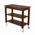 Lakeside 79985 Two Shelf Serving Cart