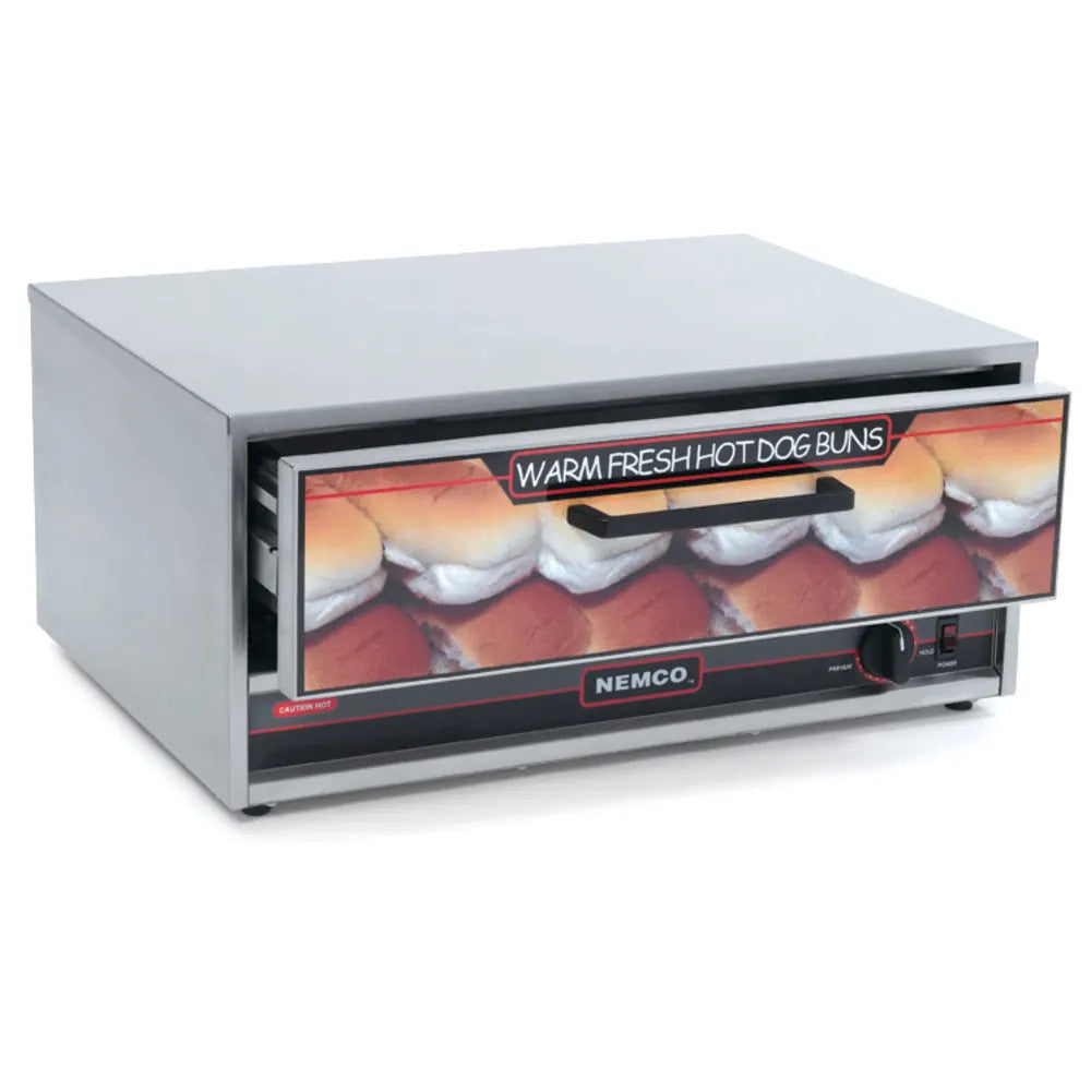 Nemco 8075-BW Moist Heat Bun / Food Warmer with 64 Bun Capacity