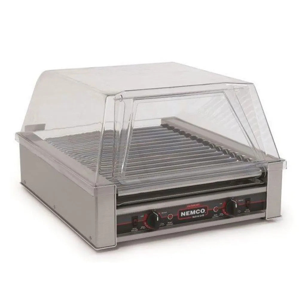 Nemco 8045N Narrow Roll-A-Grill Hot Dog Grill