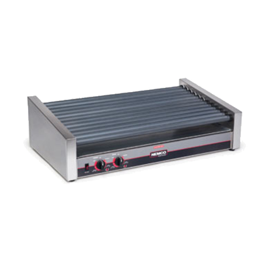 Nemco 8050SX-SLT-RC Roll-A-Grill Hot Dog Grill with Slanted Rollers