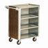 Lakeside 815 Four Shelf Bussing Cart