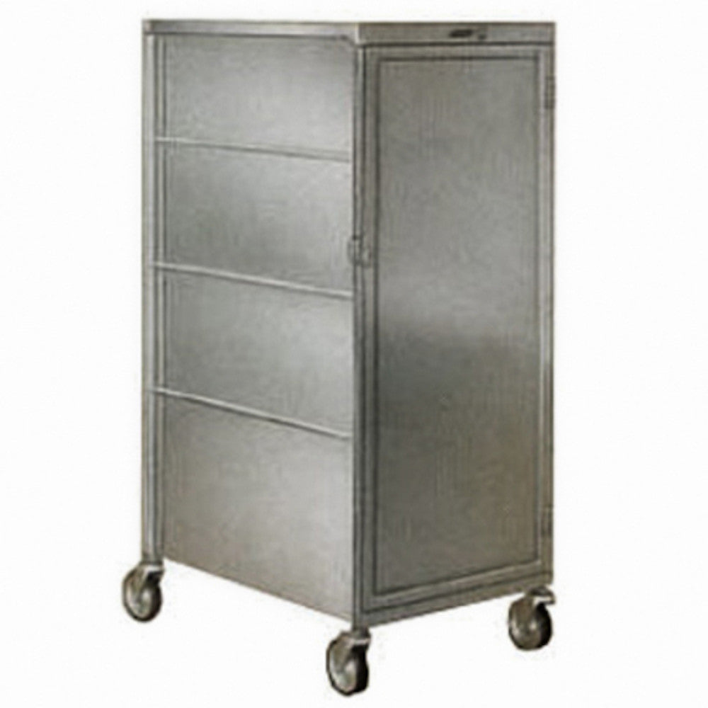 Lakeside 842 Enclosed Single Door Tray Delivery Cart