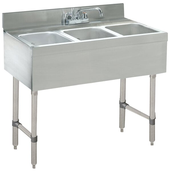 Advance Tabco CRB-33C PASS THRU WORKSTATION W/SHELF