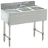 Advance Tabco CRB-33C PASS THRU WORKSTATION W/SHELF
