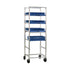 New Age 93037 Mobile Full Height 22" Mobile Utility Rack