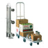 New Age 95241 Folding Stock "L" Cart/Platform Truck, Push Handle, 6 Casters